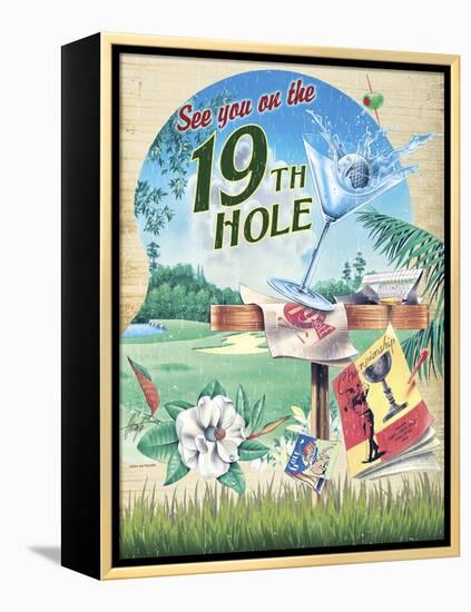 19th Hole-James Mazzotta-Framed Premier Image Canvas