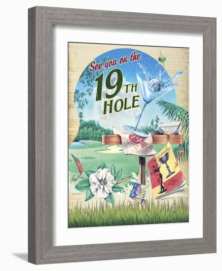 19th Hole-James Mazzotta-Framed Giclee Print