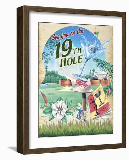 19th Hole-James Mazzotta-Framed Giclee Print