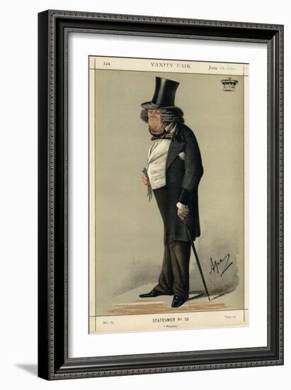 1st Earl of Dudley, Vanity Fair-Carlo Pellegrini-Framed Art Print