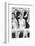 1st Miss Universe Contest, Miss Hong Kong Judy Dan and Miss India Indrani Rahman, CA, 1952-George Silk-Framed Photographic Print