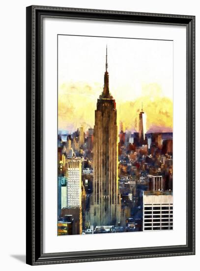 1WTC & Empire State II-Philippe Hugonnard-Framed Giclee Print