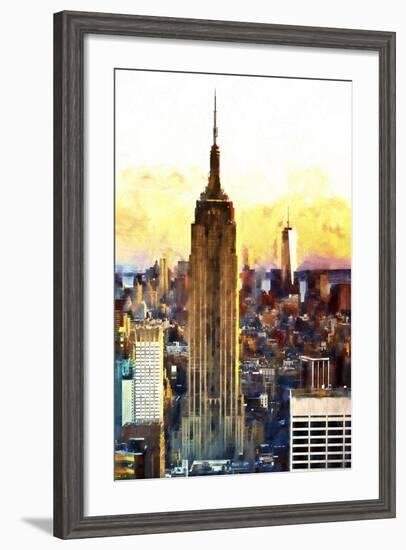 1WTC & Empire State II-Philippe Hugonnard-Framed Giclee Print