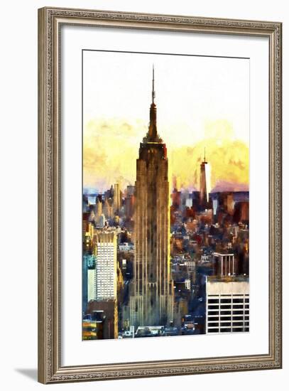 1WTC & Empire State II-Philippe Hugonnard-Framed Giclee Print