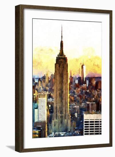 1WTC & Empire State II-Philippe Hugonnard-Framed Giclee Print
