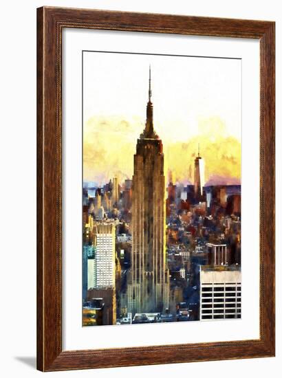 1WTC & Empire State II-Philippe Hugonnard-Framed Giclee Print