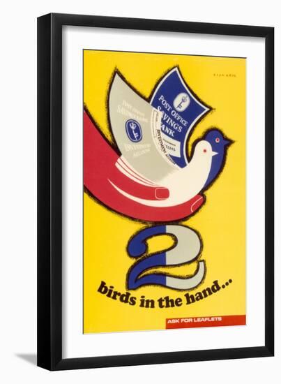 2 Birds in the Hand-Stan Krol-Framed Art Print