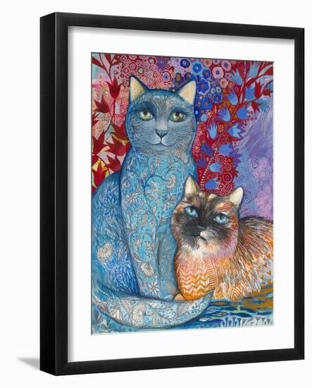 2 Cats 2-Oxana Zaika-Framed Giclee Print