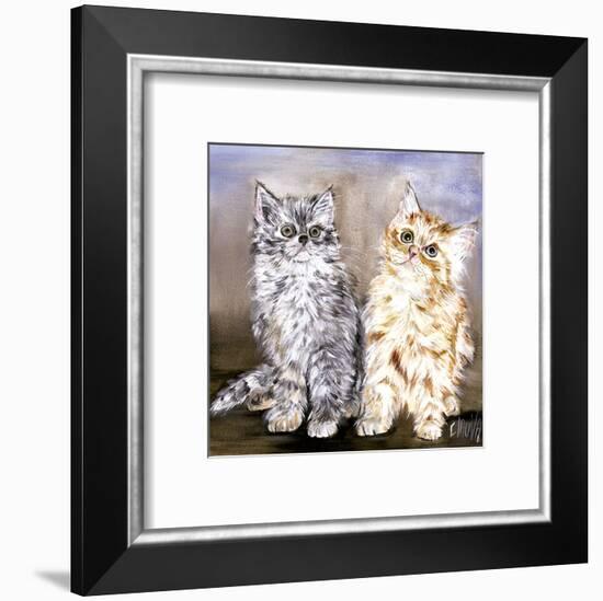 2 Chatons-Clauva-Framed Art Print