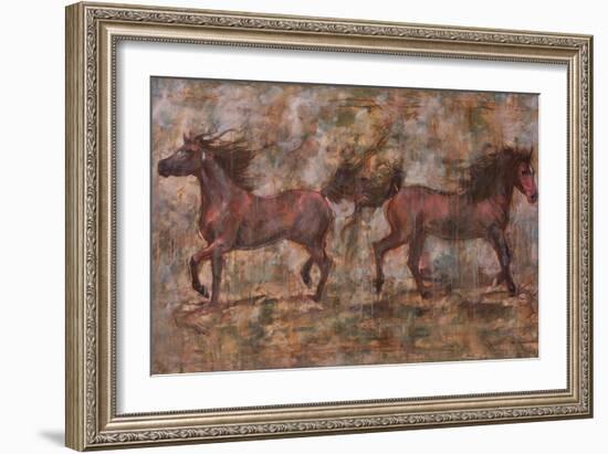 2 Horses-Marta Gottfried-Framed Giclee Print