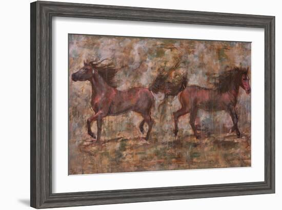 2 Horses-Marta Gottfried-Framed Giclee Print