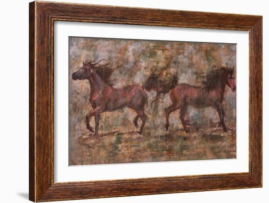 2 Horses-Marta Gottfried-Framed Giclee Print