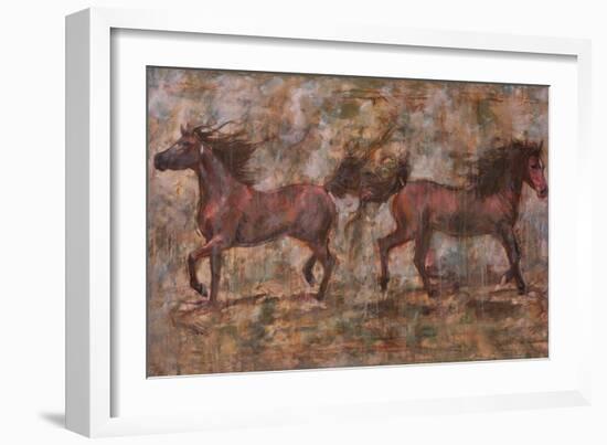 2 Horses-Marta Gottfried-Framed Giclee Print