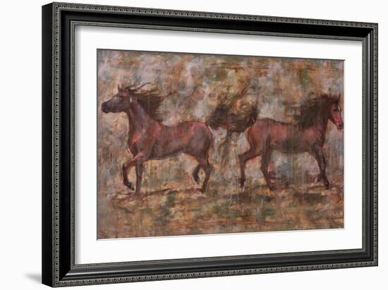 2 Horses-Marta Gottfried-Framed Giclee Print