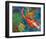 2 Koi-null-Framed Art Print