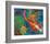 2 Koi-null-Framed Art Print