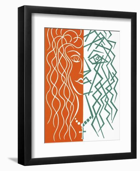 2 LC-Pierre Henri Matisse-Framed Giclee Print