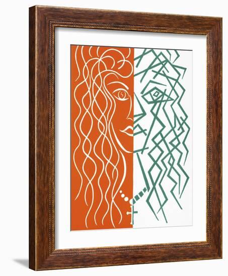 2 LC-Pierre Henri Matisse-Framed Giclee Print