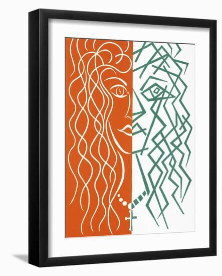 2 LC-Pierre Henri Matisse-Framed Giclee Print