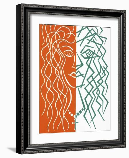 2 LC-Pierre Henri Matisse-Framed Giclee Print