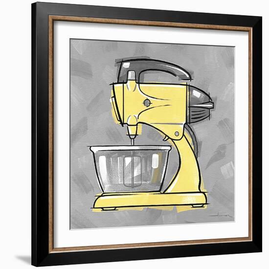 2-Mixer Yellow-Larry Hunter-Framed Giclee Print