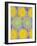 2 of 2 abstract art Circle Color Decor 3 D E-Ricki Mountain-Framed Art Print