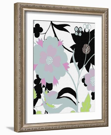 2 of 2 Abstract Floral Funk-Ricki Mountain-Framed Art Print