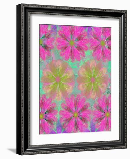 2 of 22 abstract art Circle Color Decor 3 D E-Ricki Mountain-Framed Art Print