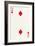 2 of Diamonds from a deck of Goodall & Son Ltd. playing cards, c1940-Unknown-Framed Giclee Print