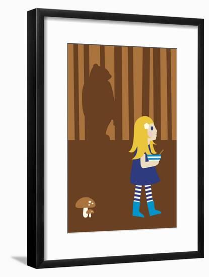 2 Owls-Dicky Bird-Framed Giclee Print