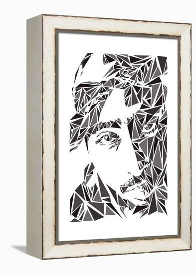 2 Pac-Cristian Mielu-Framed Stretched Canvas