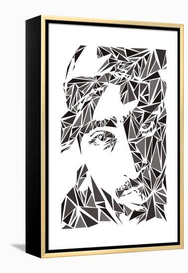 2 Pac-Cristian Mielu-Framed Stretched Canvas