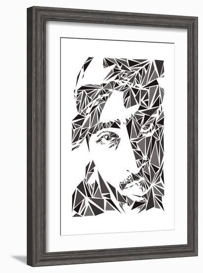 2 Pac-Cristian Mielu-Framed Premium Giclee Print