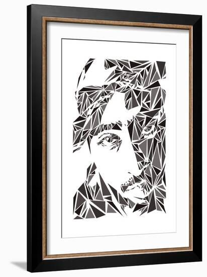 2 Pac-Cristian Mielu-Framed Premium Giclee Print