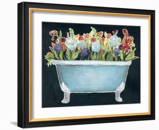 2-Up Bathtub Garden I-Grace Popp-Framed Art Print