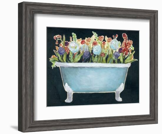 2-Up Bathtub Garden I-Grace Popp-Framed Art Print