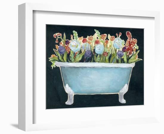 2-Up Bathtub Garden I-Grace Popp-Framed Art Print