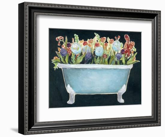 2-Up Bathtub Garden I-Grace Popp-Framed Art Print