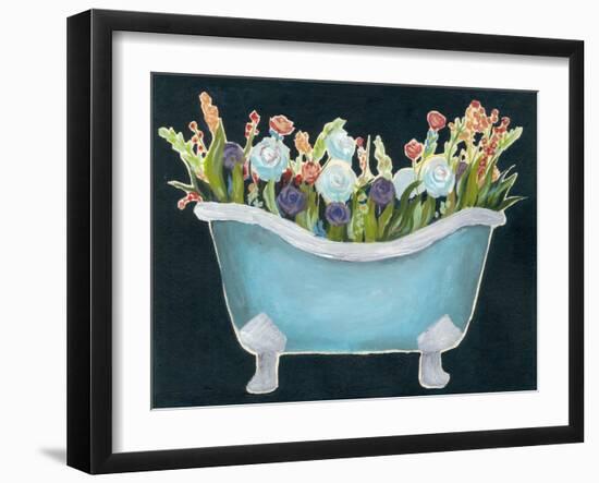 2-Up Bathtub Garden II-Grace Popp-Framed Art Print