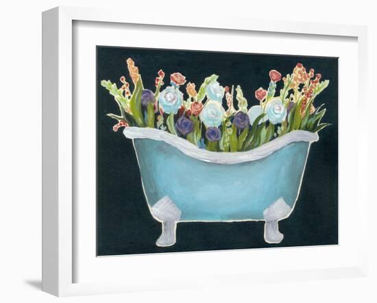 2-Up Bathtub Garden II-Grace Popp-Framed Art Print