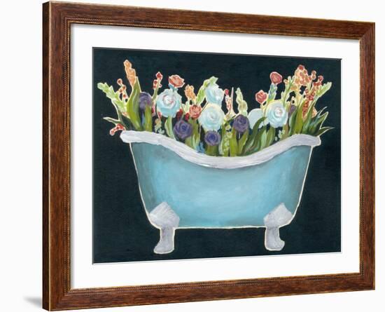 2-Up Bathtub Garden II-Grace Popp-Framed Art Print