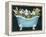 2-Up Bathtub Garden II-Grace Popp-Framed Stretched Canvas