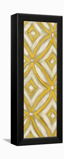 2-Up Earthen Patterns I-Karen Deans-Framed Stretched Canvas