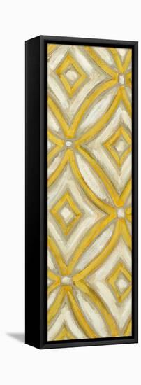 2-Up Earthen Patterns I-Karen Deans-Framed Stretched Canvas