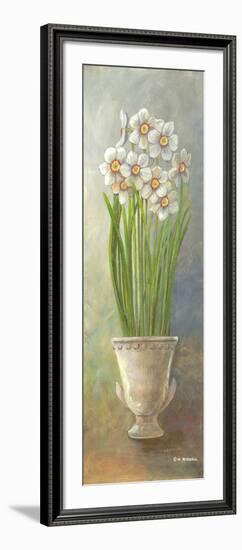 2-Up Narcissus Vertical-Wendy Russell-Framed Art Print