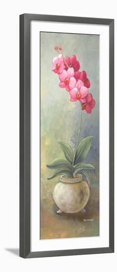 2-Up Orchid Vertical-Wendy Russell-Framed Art Print