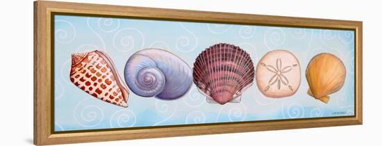 2-UP Sea Dwellers I-Wendy Russell-Framed Stretched Canvas