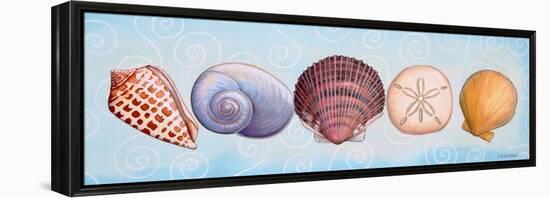 2-UP Sea Dwellers I-Wendy Russell-Framed Stretched Canvas