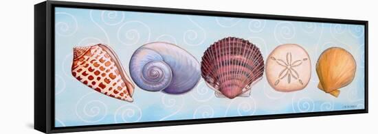 2-UP Sea Dwellers I-Wendy Russell-Framed Stretched Canvas