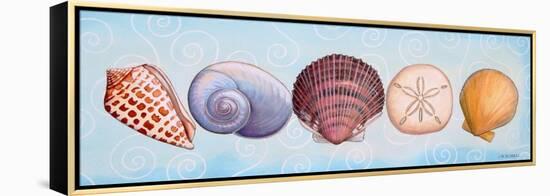 2-UP Sea Dwellers I-Wendy Russell-Framed Stretched Canvas